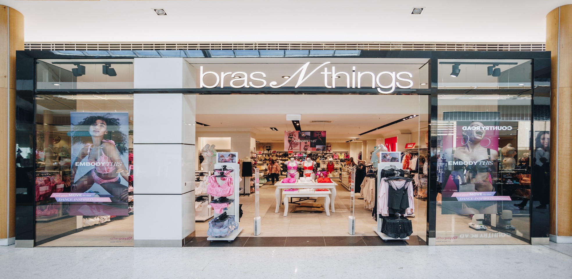 Creating an attractive  store for Bras N Things